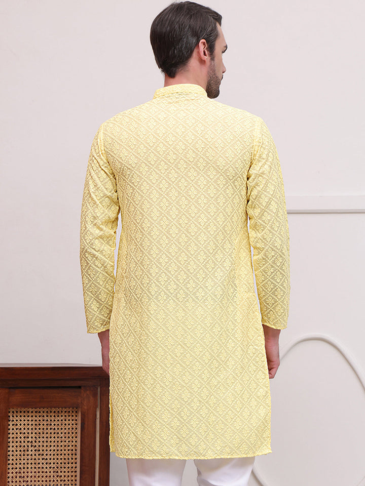 Embroidered Cotton Kurtas
