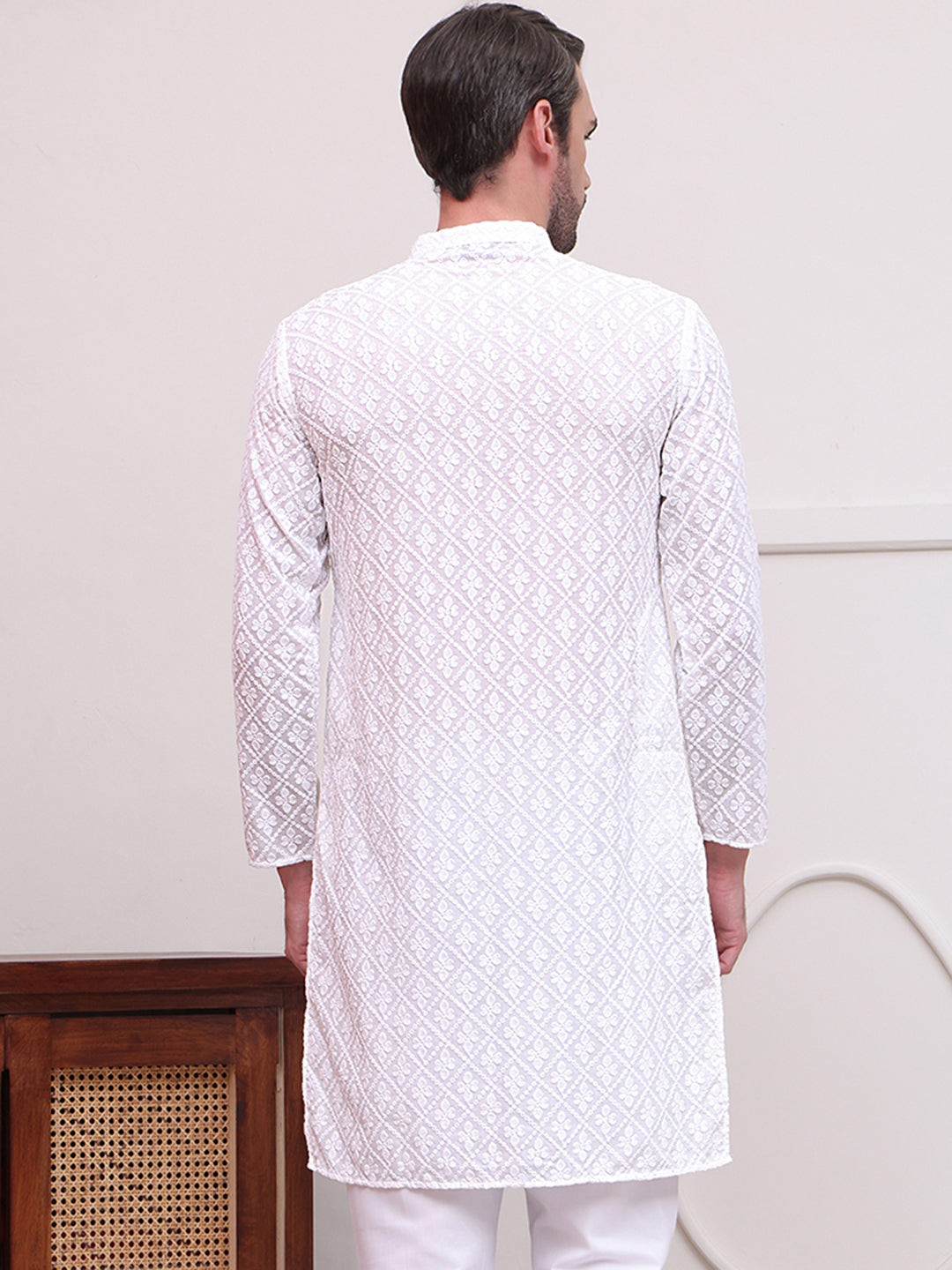 Embroidered Cotton Kurtas
