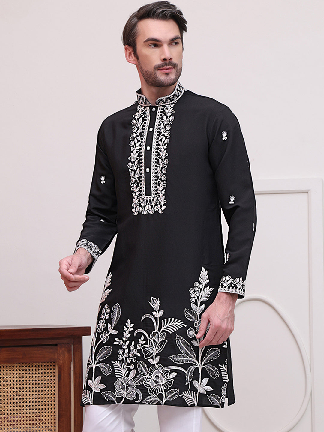 Floral Embroidered Kurtas