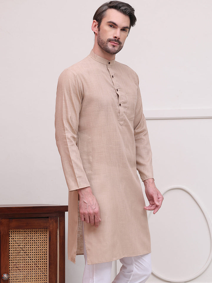 Pure Cotton Solid Kurtas