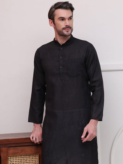 Pure Cotton Solid Kurtas