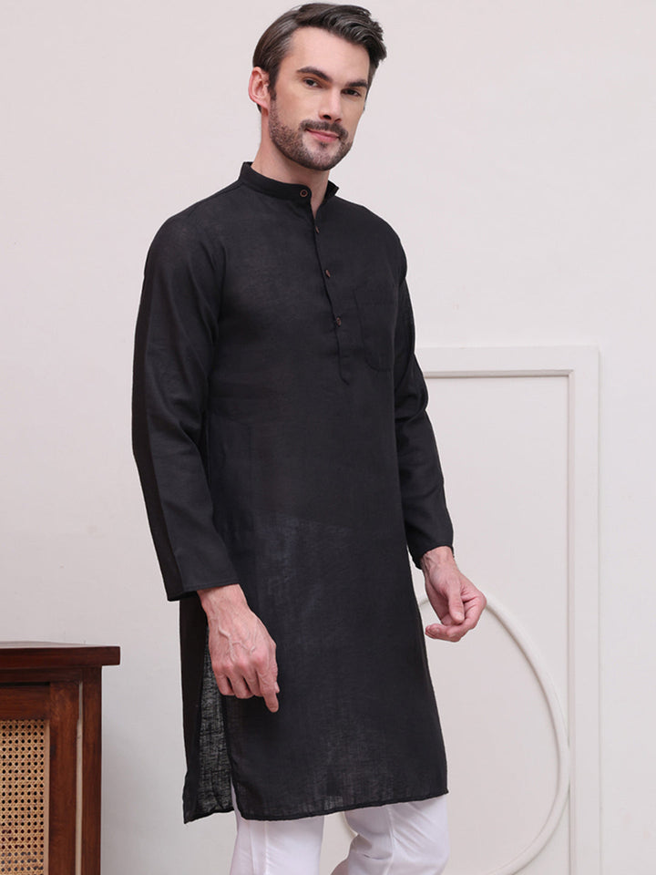 Pure Cotton Solid Kurtas