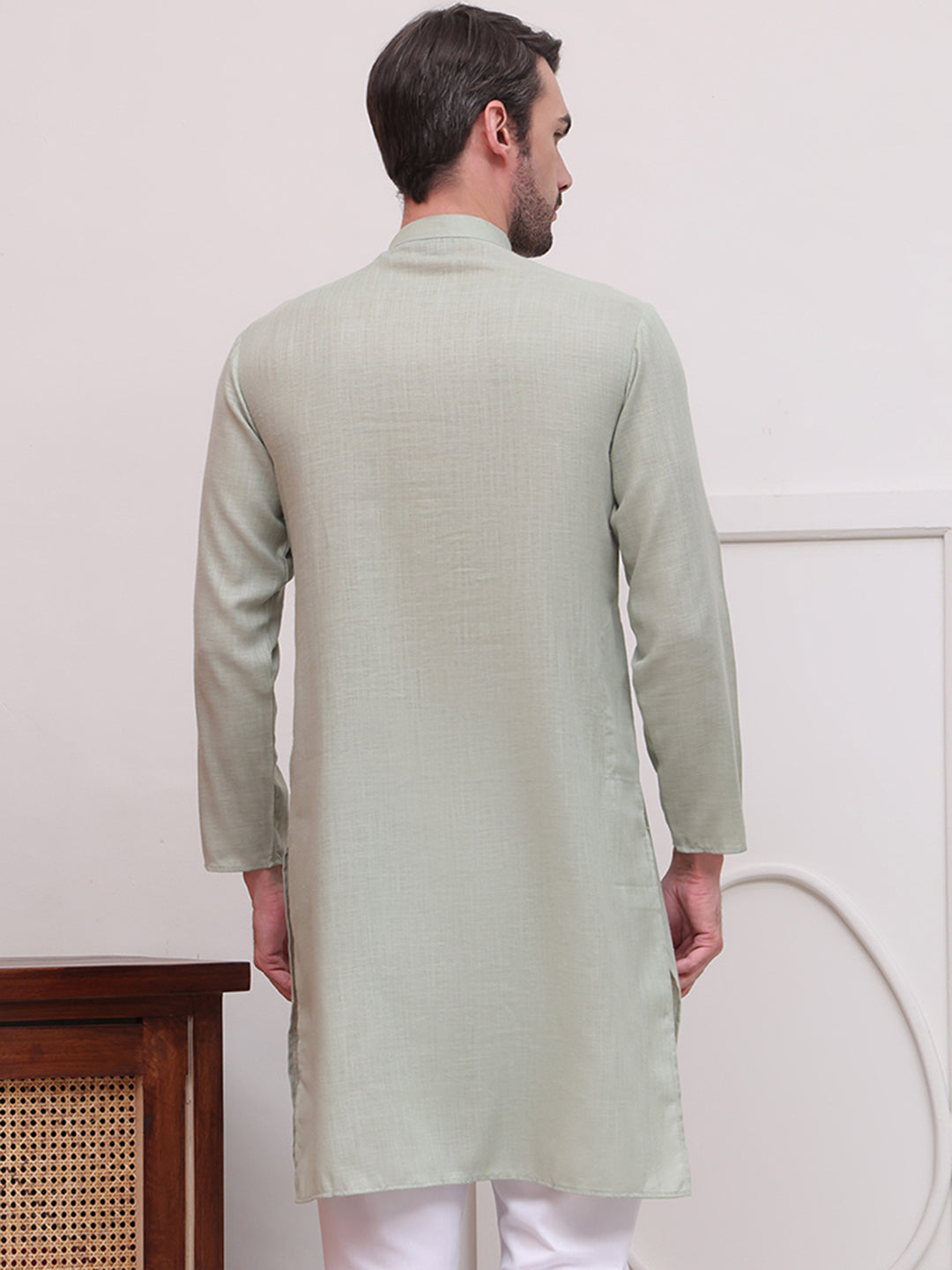 Pure Cotton Solid Kurtas