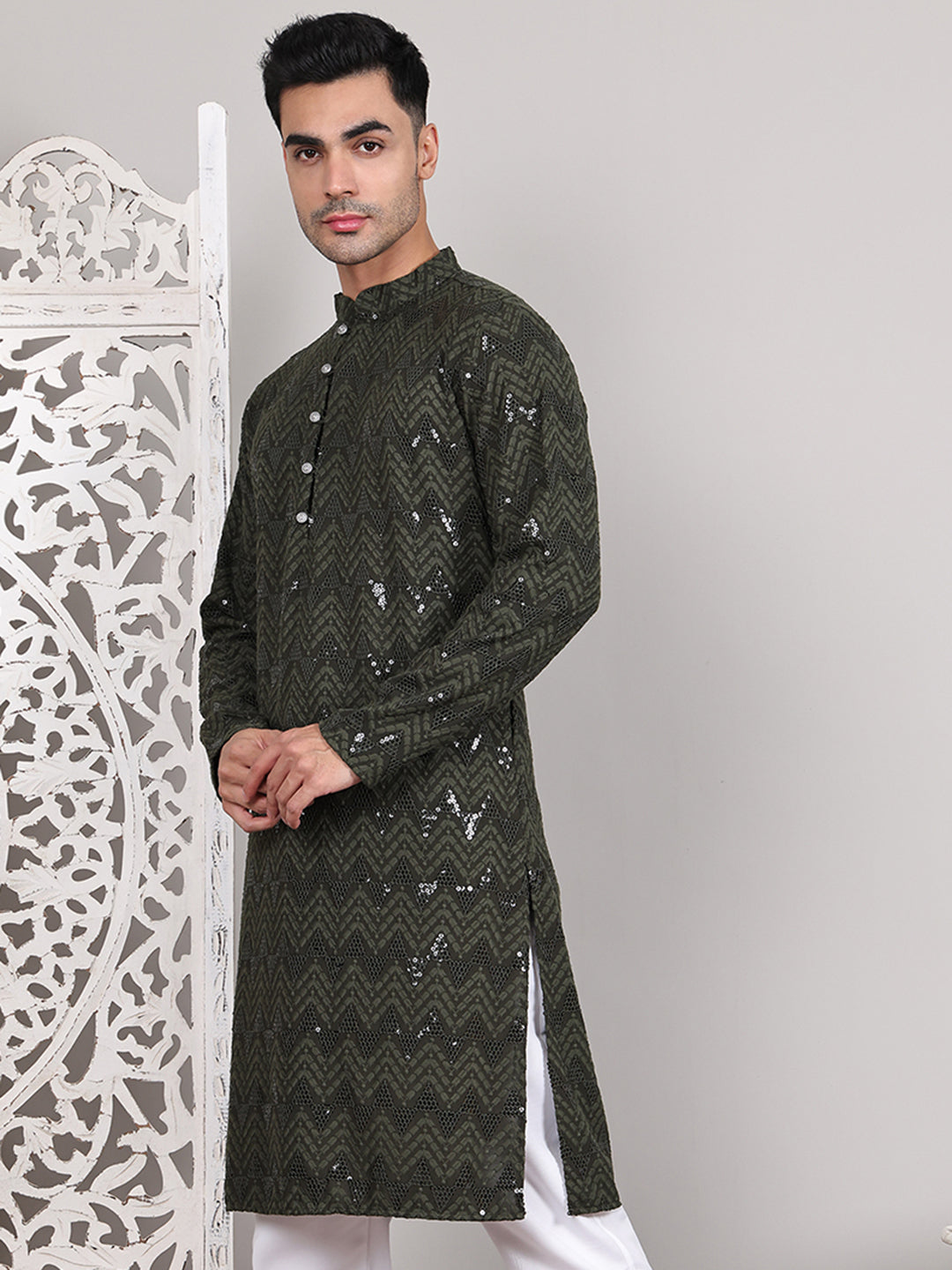 Sequin & Embroidered Kurtas