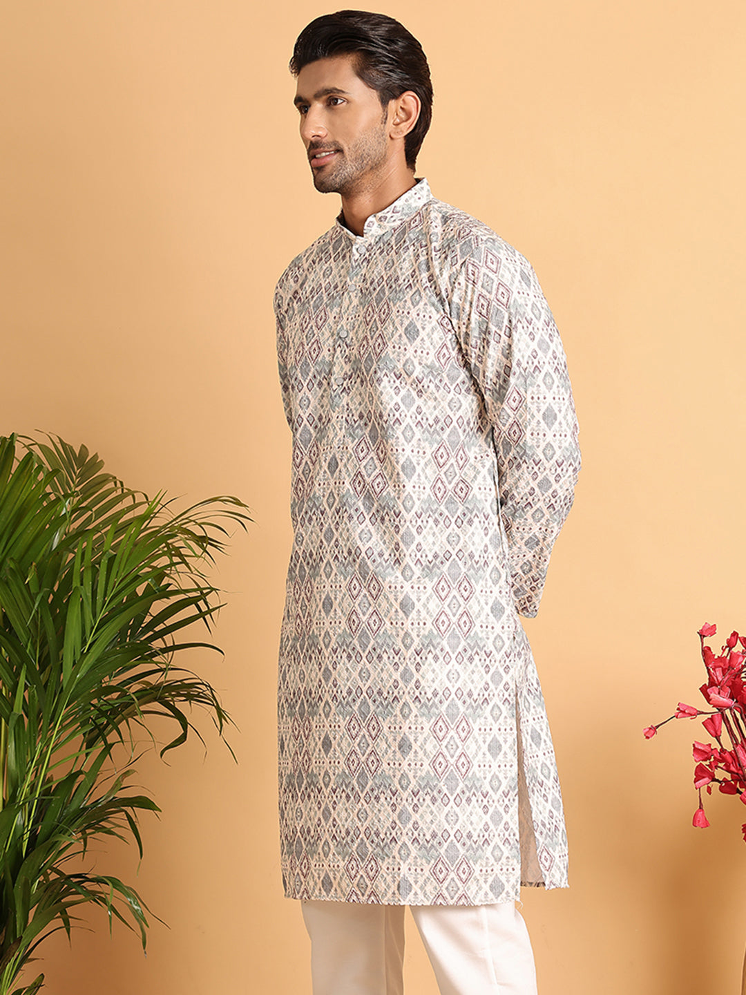 Chikankari Embroidered &amp; Printed Kurtas.