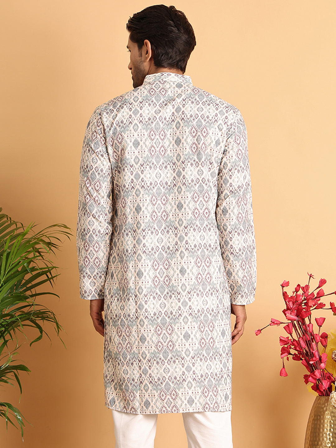 Chikankari Embroidered &amp; Printed Kurtas.