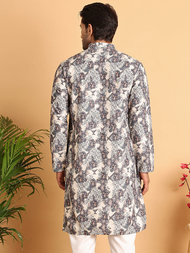 Chikankari Embroidered &amp; Printed Kurtas.