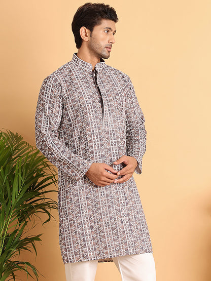Embroidered & Printed Kurtas For Men