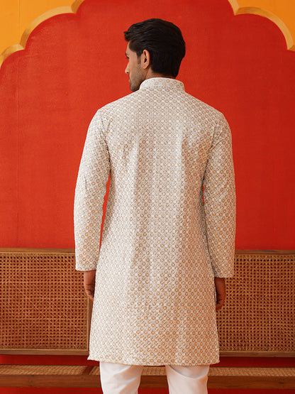 Sequins & Embroidered Kurtas For Men