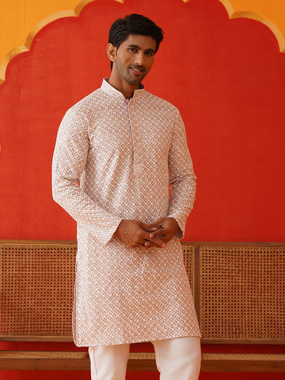 Sequins & Embroidered Kurtas For Men