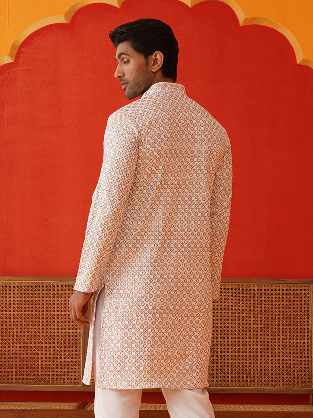 Sequins & Embroidered Kurtas For Men