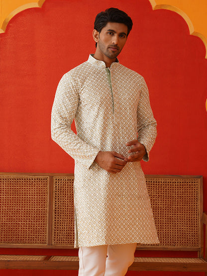 Sequins & Embroidered Kurtas For Men