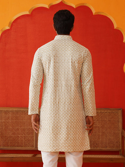 Sequins & Embroidered Kurtas For Men