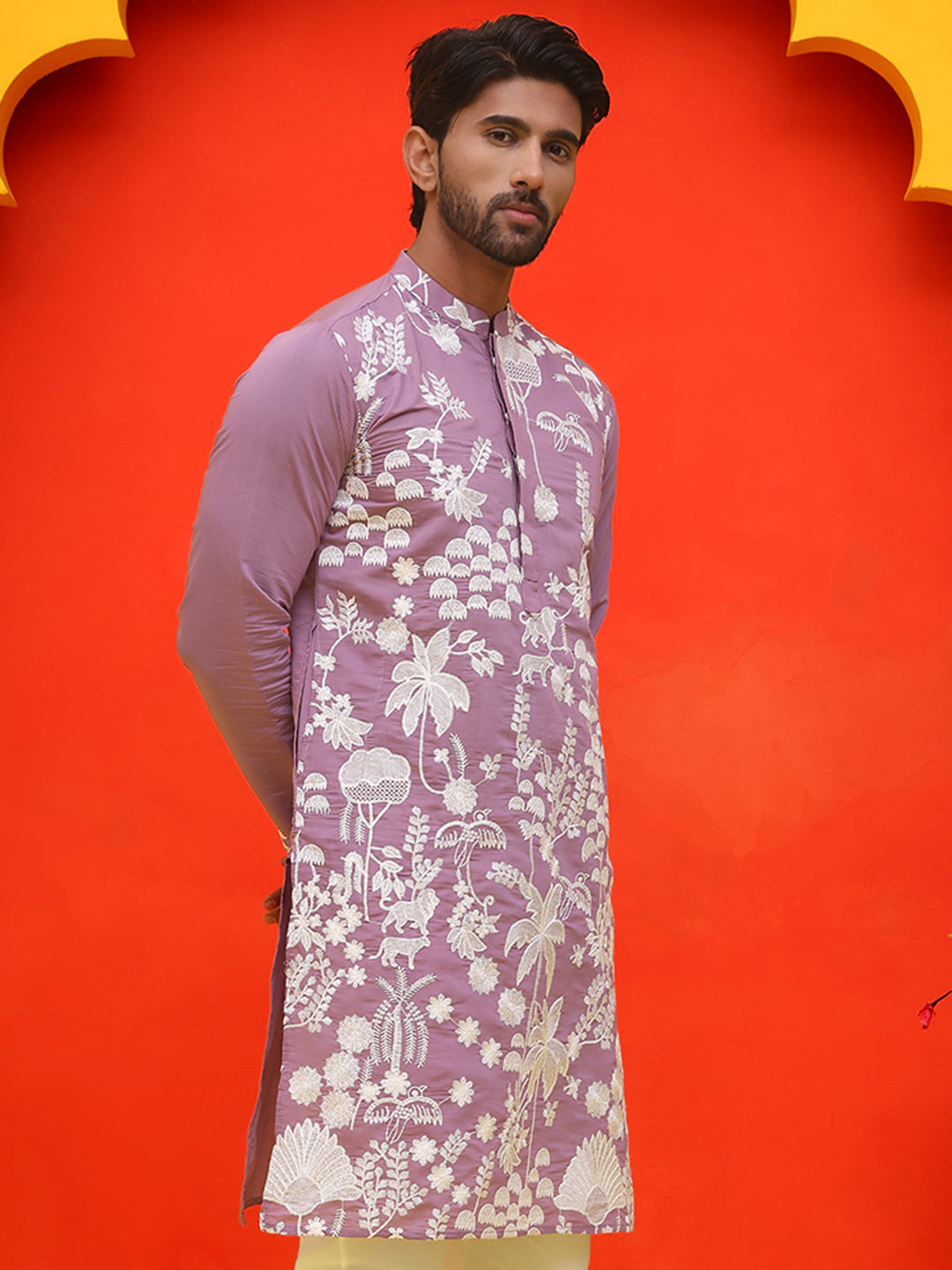 Embroidered Straight Kurtas.