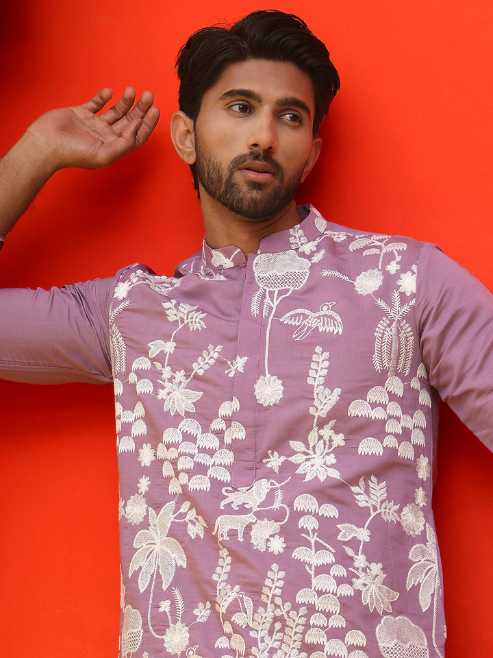 Embroidered Straight Kurtas.