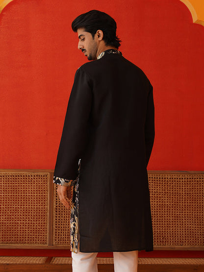 Floral Embroidered And Sequins Kurtas