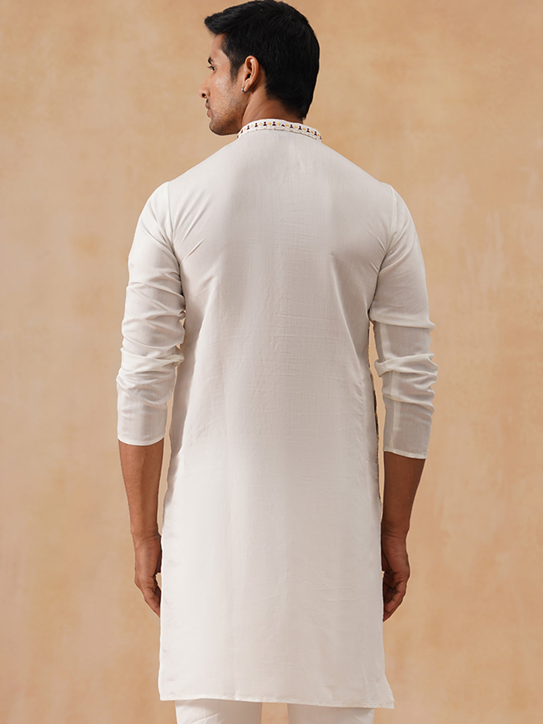 Viscose Rayon Embroidered Kurta