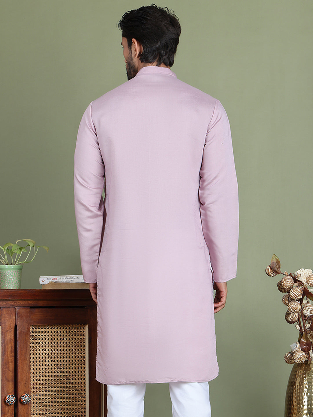 Embroidered Straight Kurtas.
