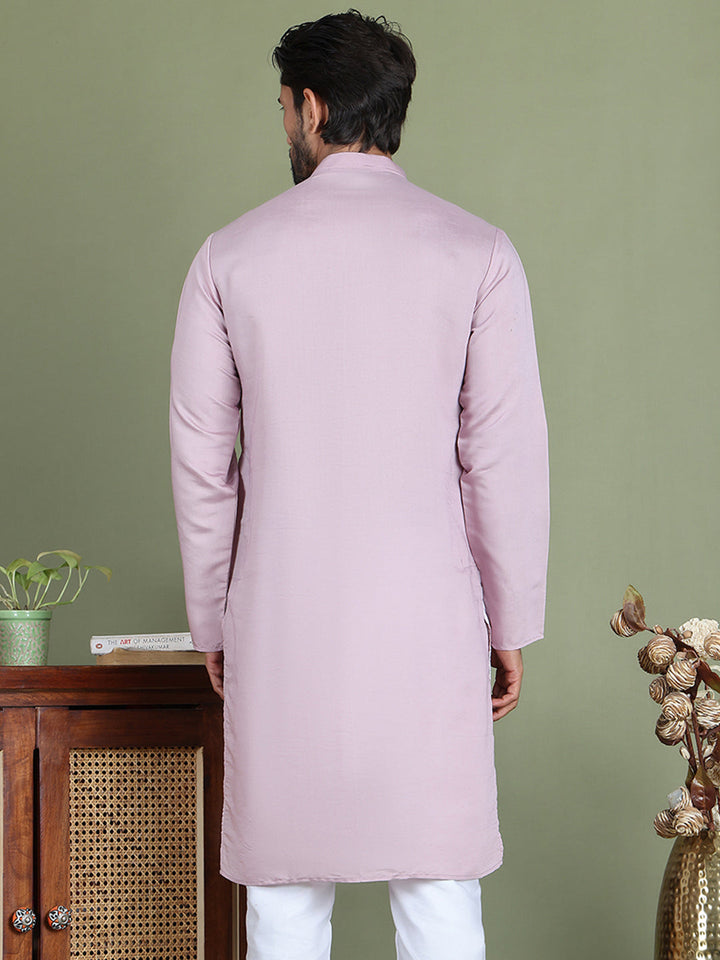 Embroidered Straight Kurtas.