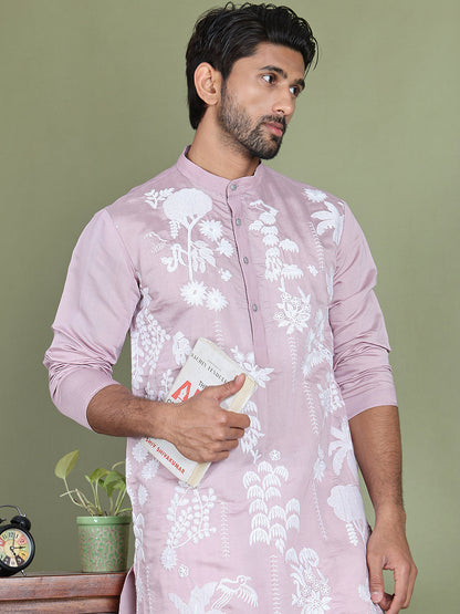 Embroidered Straight Kurtas.