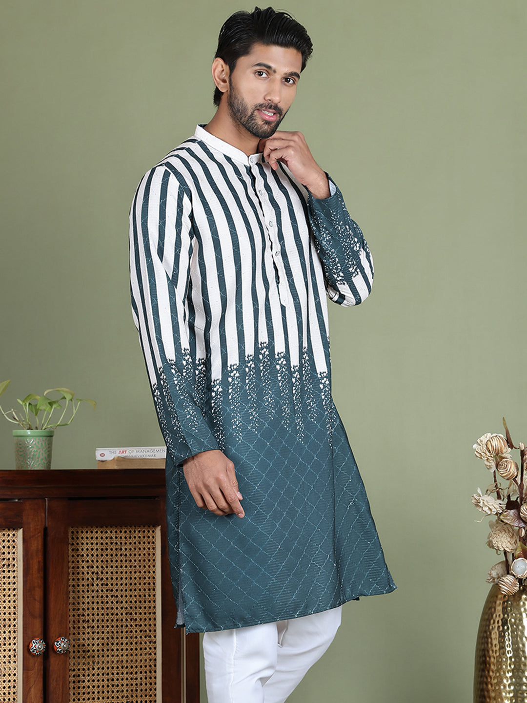 Striped Kurtas For Men