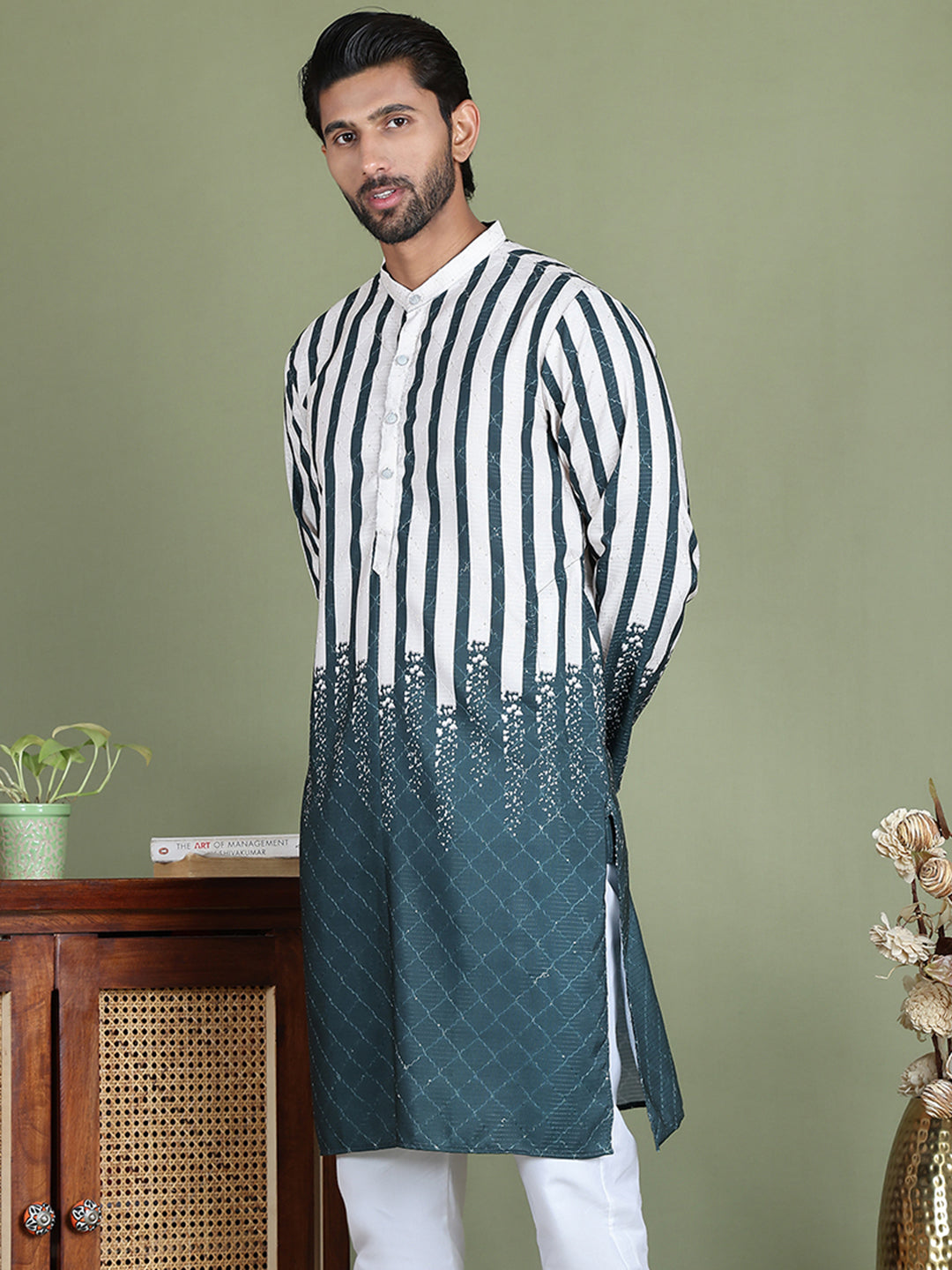 Striped Kurtas For Men