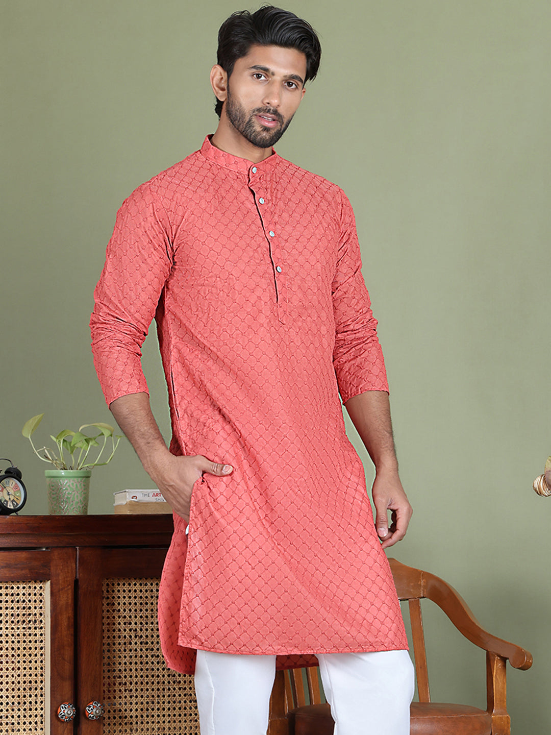 Chikankari Pure Cotton Kurtas