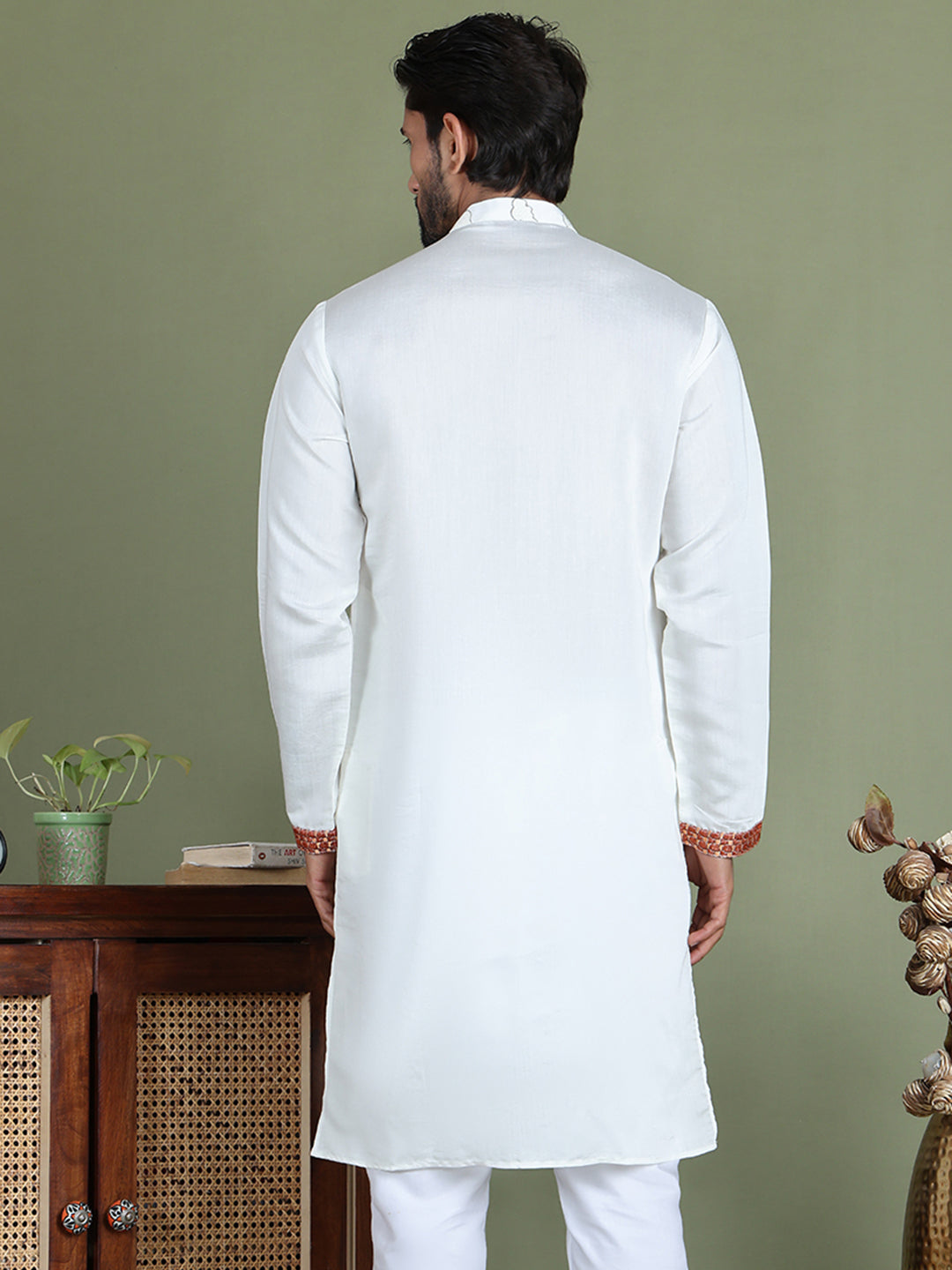 Embroidered And Sequins Kurtas