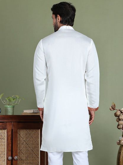 Embroidered And Sequins Kurtas