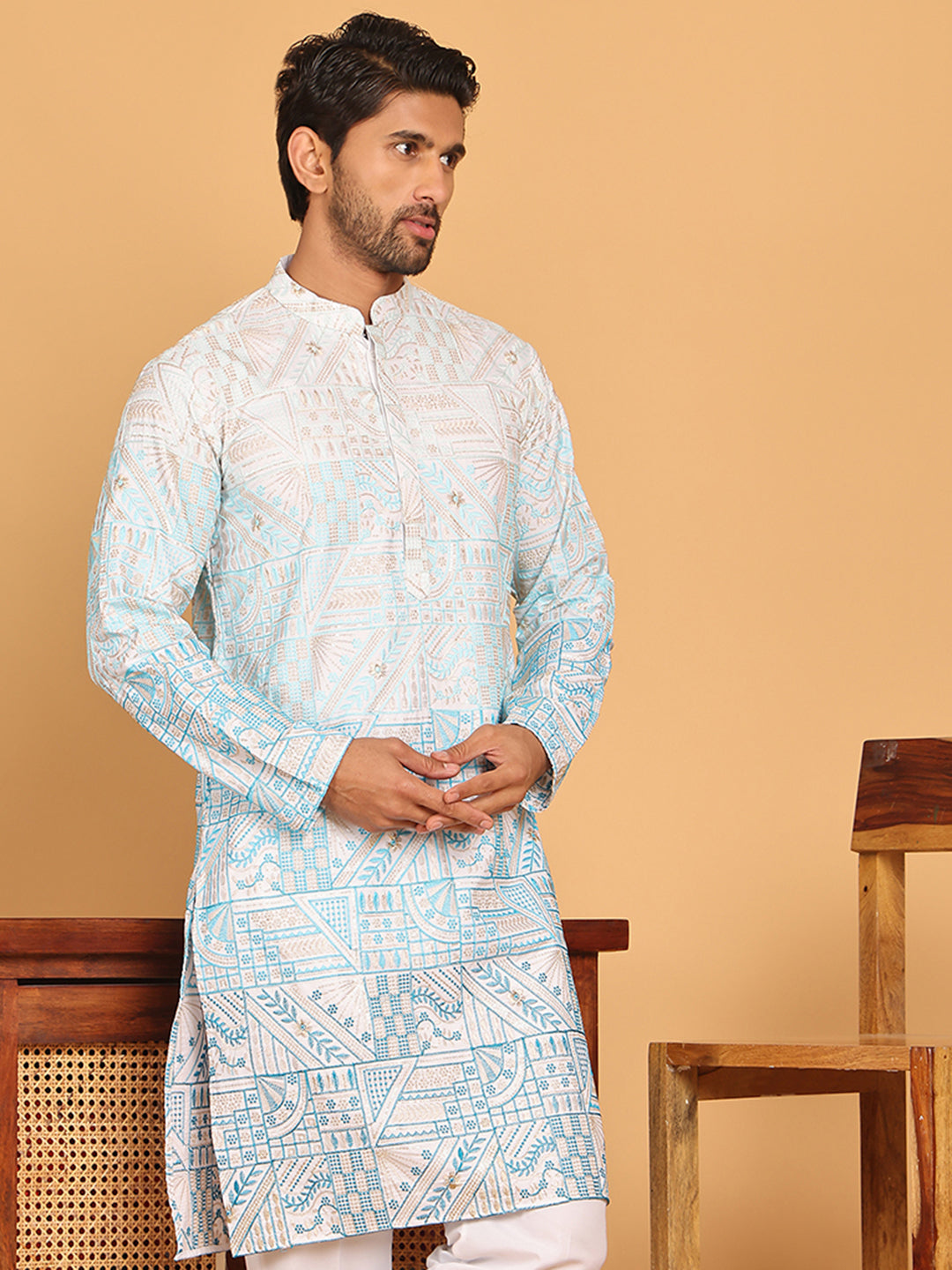 Embroidered, Ombre Design Kurtas