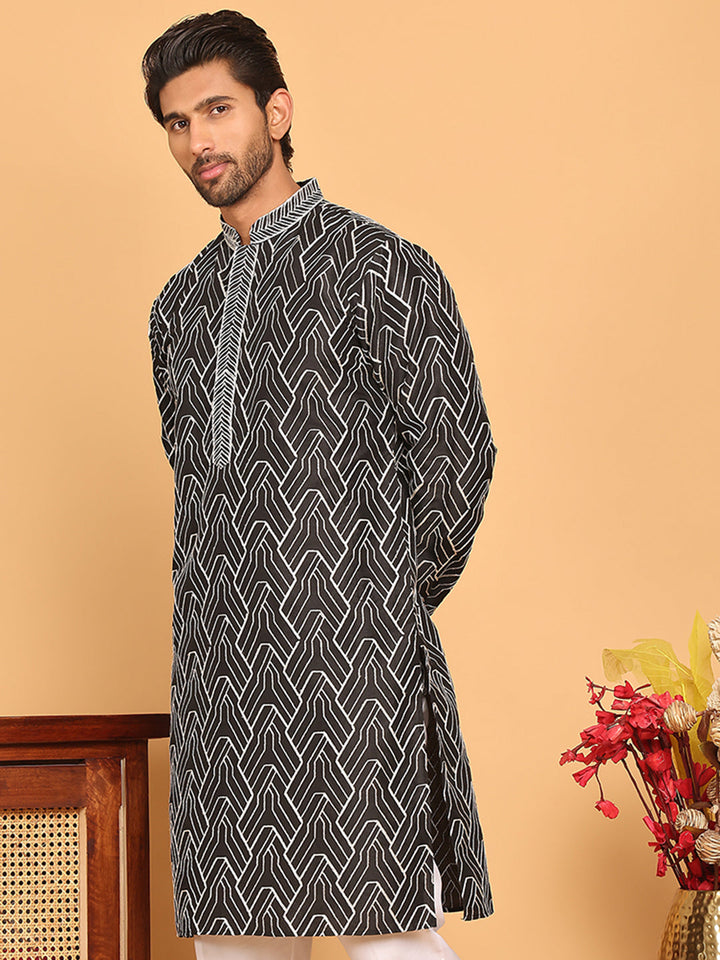 Embroidered Straight Kurtas