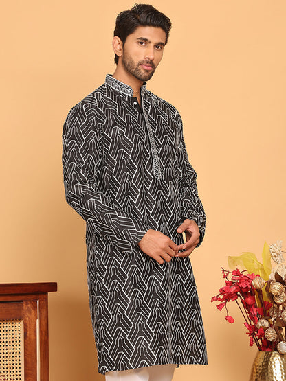 Embroidered Straight Kurtas
