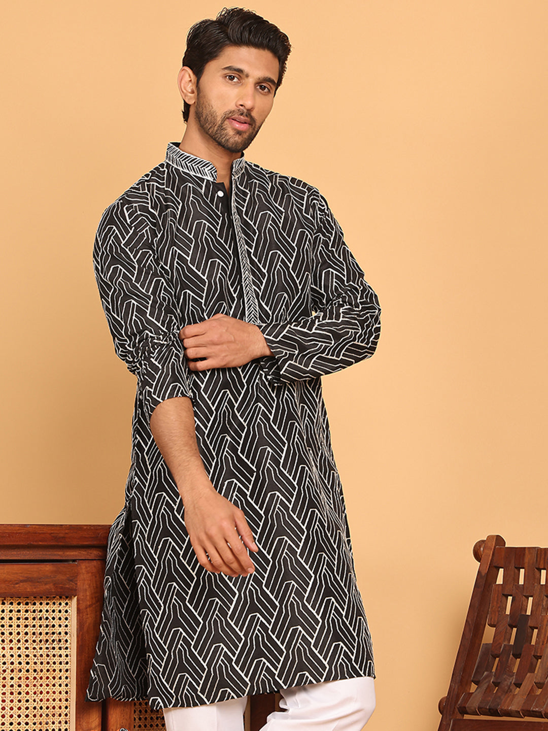 Embroidered Straight Kurtas