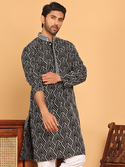 Embroidered Straight Kurtas