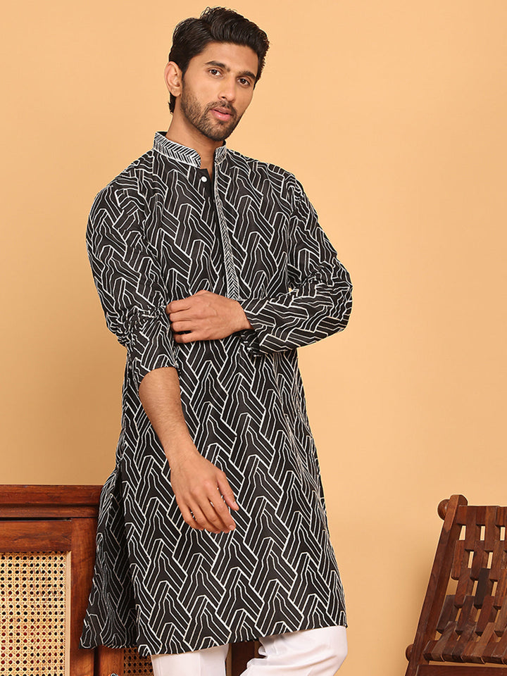 Embroidered Straight Kurtas