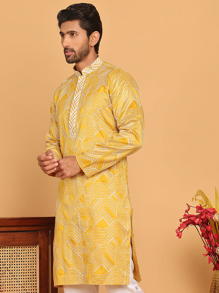 Embroidered Straight Kurtas