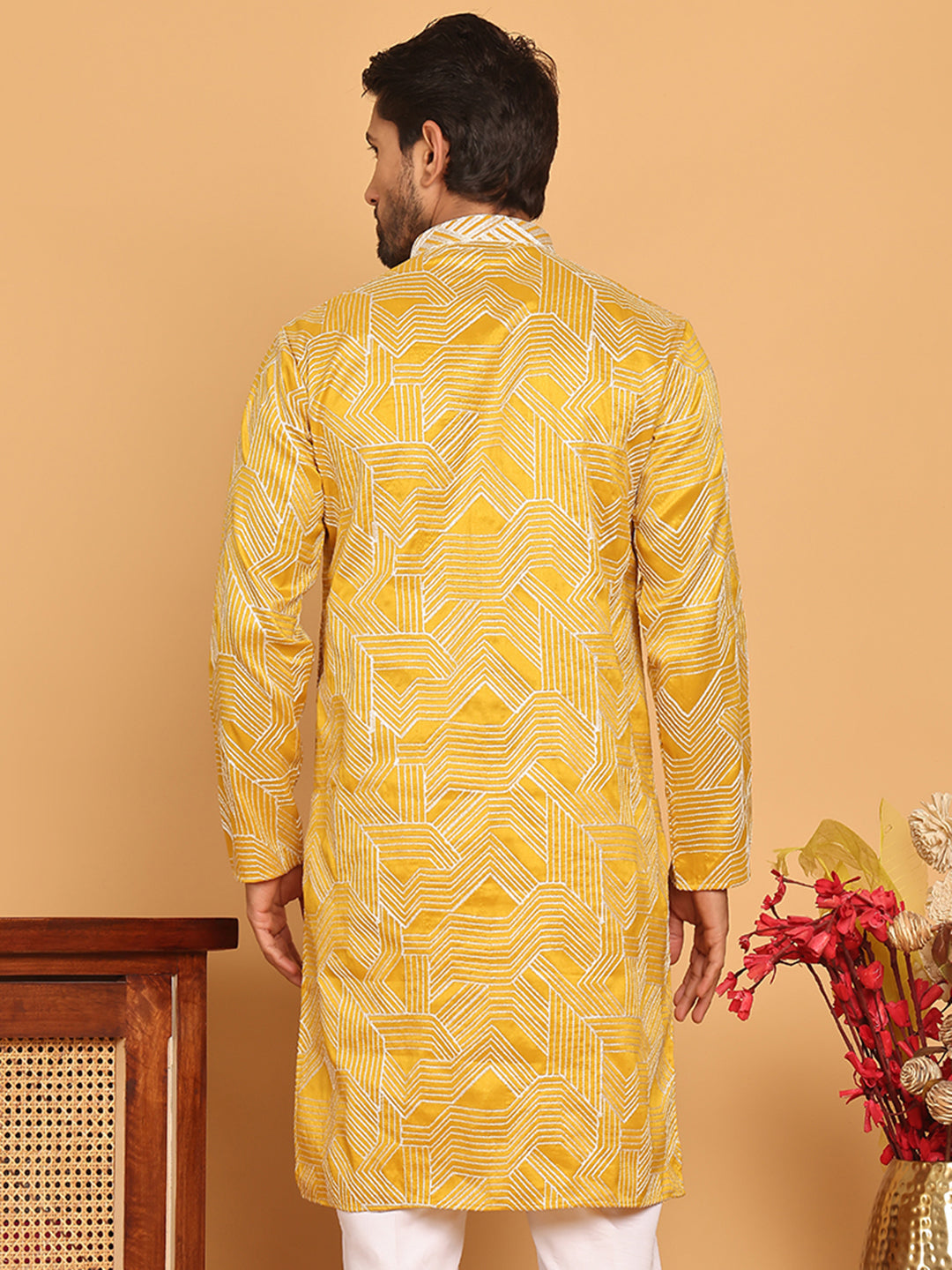 Embroidered Straight Kurtas