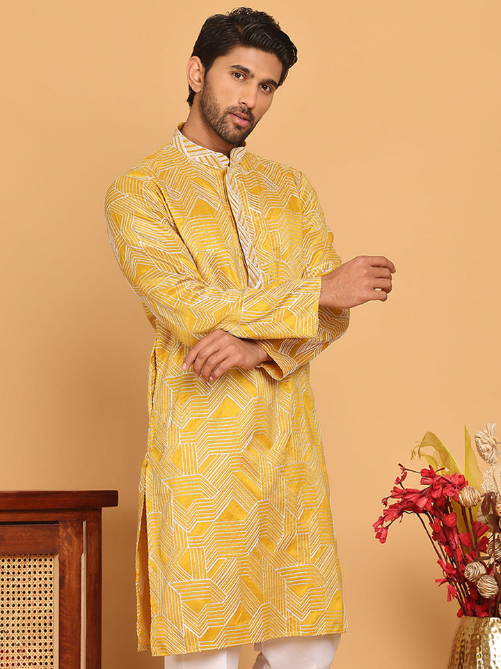 Embroidered Straight Kurtas
