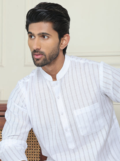 Men'S Cotton Striped Kurtas