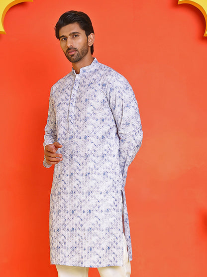 Sequin Embroidered Pure Cotton Kurtas
