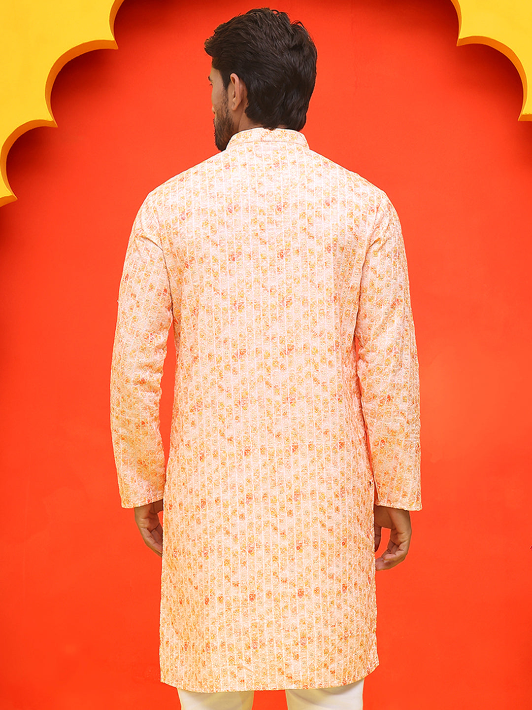Sequin Embroidered Pure Cotton Kurtas