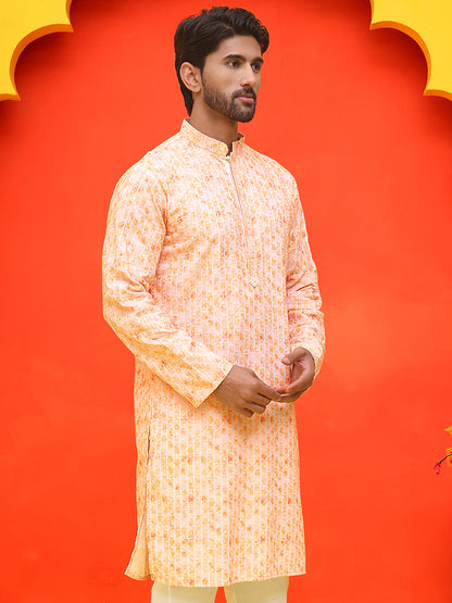 Sequin Embroidered Pure Cotton Kurtas