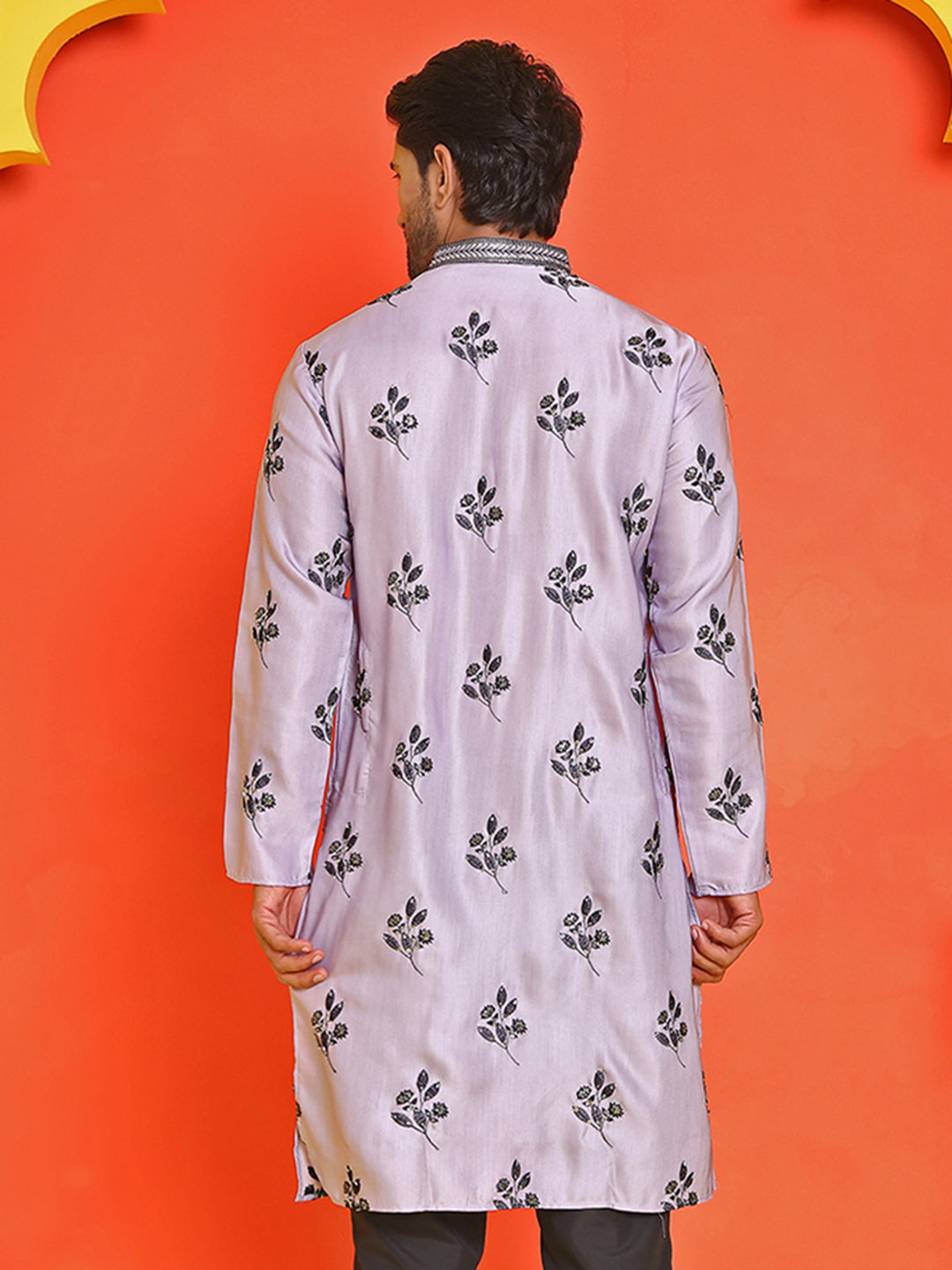 Chikankari Embroidered Kurtas For Men