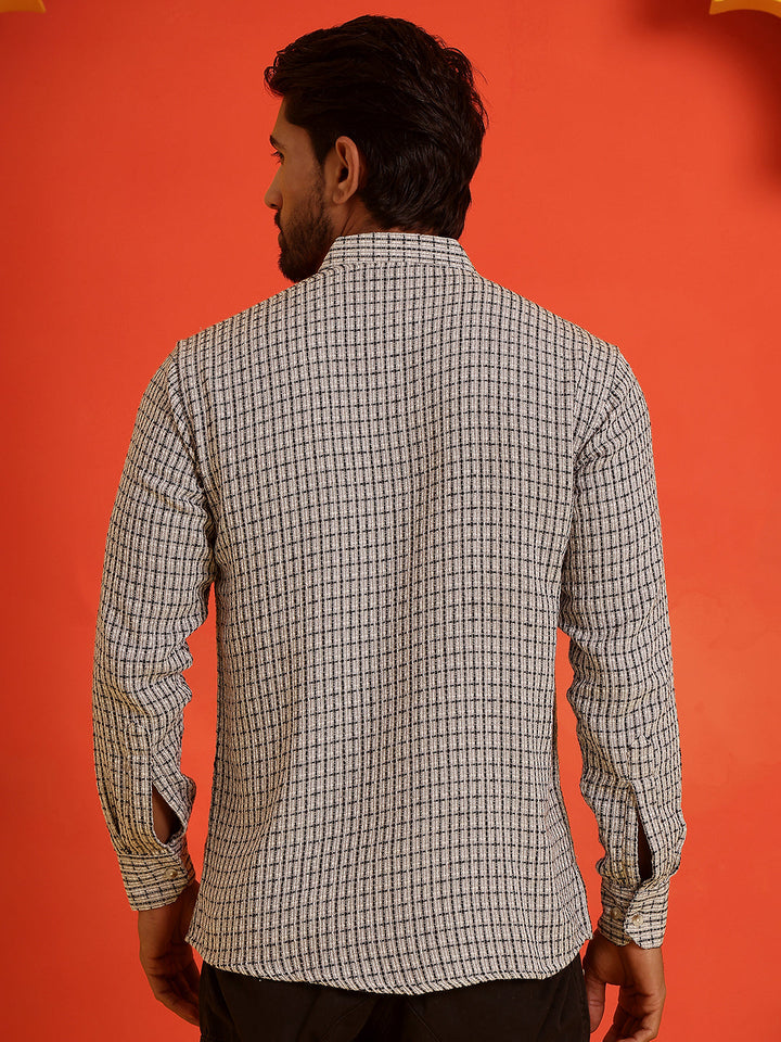 Checked Cotton Short Kurtas