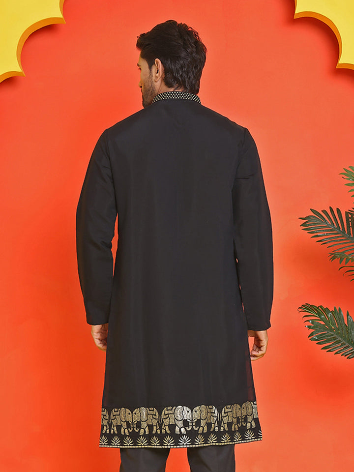 Embroidered Chikankari Kurtas For Men