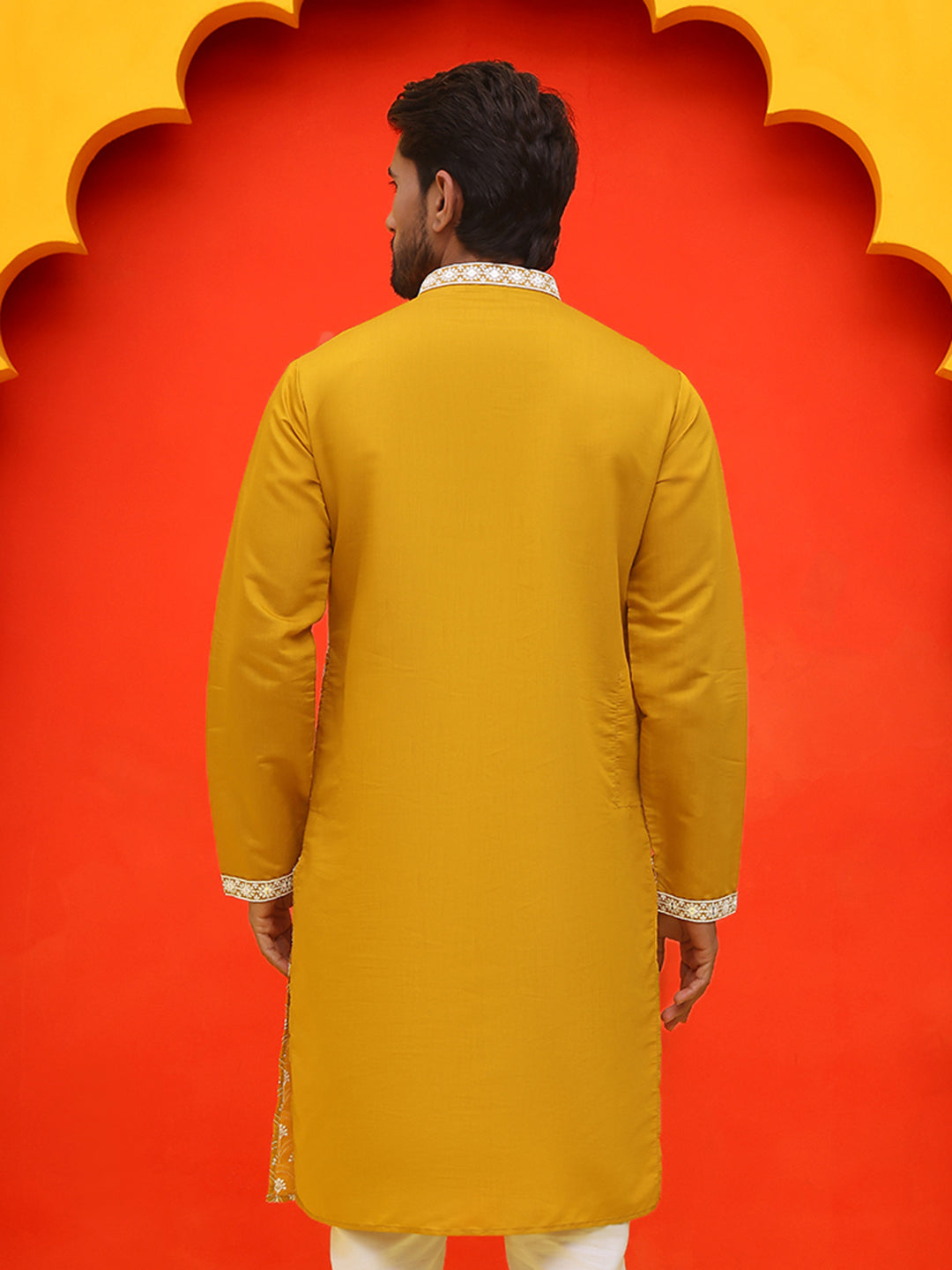 Embroidered Kurtas For Men