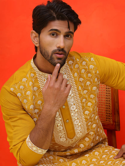Embroidered Kurtas For Men
