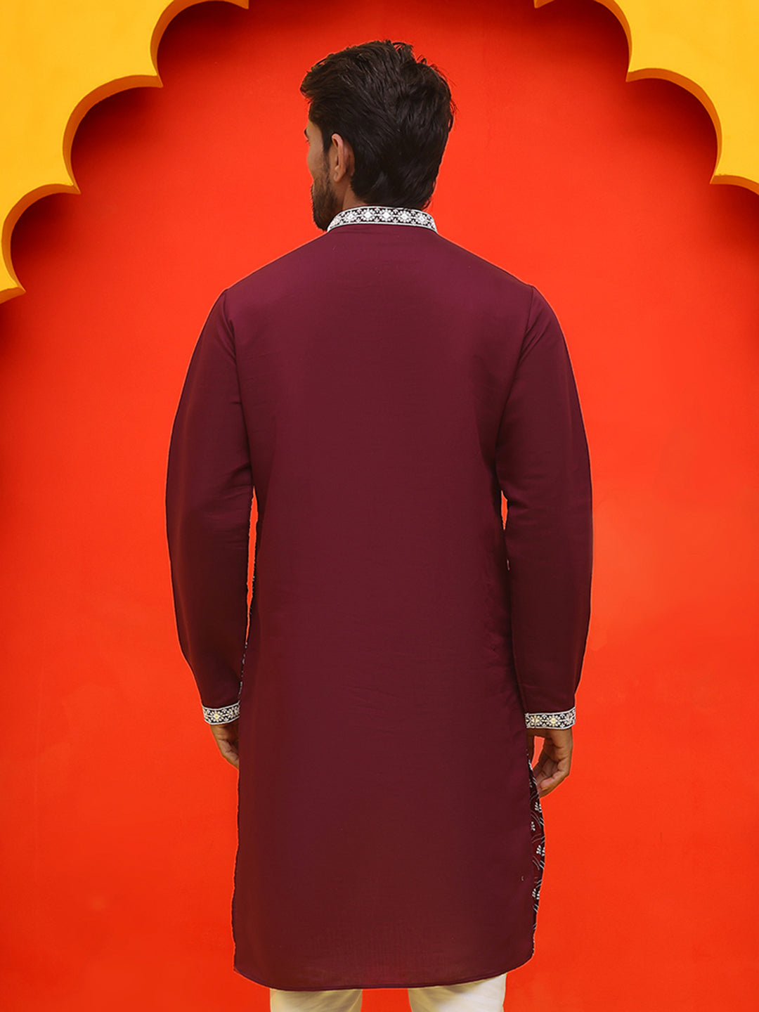 Embroidered Kurtas For Men