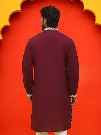Embroidered Kurtas For Men