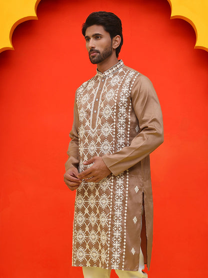 Embroidered Kurtas For Men